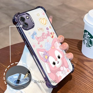 Ốp Lưng Dành Cho Samsung A03 Mạ Điện Bốn Góc Chống Rơi Vỏ Điện Thoại Thẩm Mỹ Hoạt Hình Nhân Vật Dễ Thương Silicon TPU Mềm