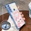Ốp lưng cho vivo y11 y12 y15 y17 y19 Vỏ điện thoại chống rơi bốn góc mạ điện hoạt hình thẩm mỹ nhân vật dễ thương silicone TPU mềm