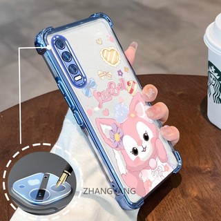 Ốp lưng cho vivo y20 y20s y12s y20i y12a Vỏ điện thoại chống rơi bốn góc mạ điện hoạt hình thẩm mỹ nhân vật dễ thương silicone TPU mềm