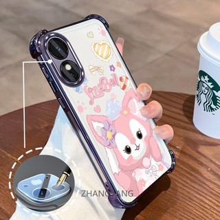 Ốp Lưng Cho OPPO A18 A38 A17 A17K Vỏ Điện Thoại Bốn Góc Chống Rơi Thẩm Mỹ Hoạt Hình Nhân Vật Dễ Thương Silicon TPU Mềm