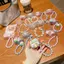 Phim hoạt hình hoạt hình Dòng hoa Vỏ tai nghe cho vỏ AirPods4 Vỏ bảo vệ tai nghe TPU Phong cách mới cho AirPods4anc Vỏ bảo vệ tai nghe Tương thích với 2025AirPodsPro3