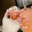 Phim hoạt hình hoạt hình Dòng hoa Vỏ tai nghe cho vỏ AirPods4 Vỏ bảo vệ tai nghe TPU Phong cách mới cho AirPods4anc Vỏ bảo vệ tai nghe Tương thích với 2025AirPodsPro3