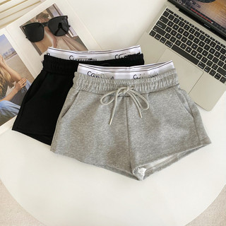 Phiên Bản Hàn Quốc Mùa Hè Chữ Eo Rời Thể Thao Thường Ngày Quần Áo Nữ Co Giãn Eo Quần Short