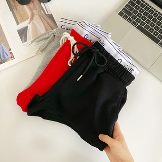 Phiên Bản Hàn Quốc Mùa Hè Chữ Eo Rời Thể Thao Thường Ngày Quần Áo Nữ Co Giãn Eo Quần Short