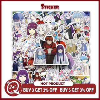 Bộ 50 Frieren Beyond Journeys End Anime Dán Himmel Frideren Miếng Dán Hoạt Hình Chống Thấm Nước Đề Can