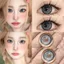 Bộ 2 Kính Áp Tròng 14.0mm Màu Sắc Tím Sữa Đậu Nành Độc Đáo