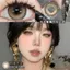 Bộ 2 Kính Áp Tròng 14.0mm Màu Sắc Tím Sữa Đậu Nành Độc Đáo