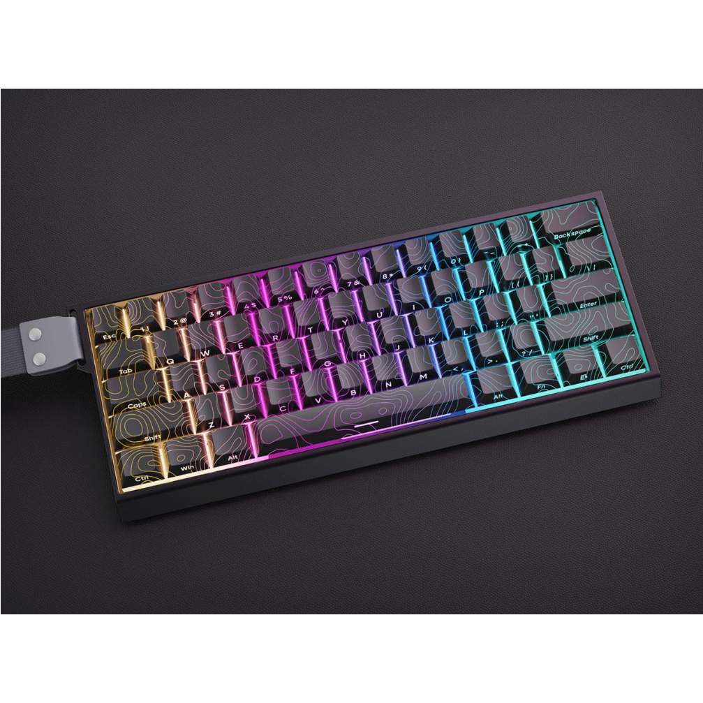Womier Tầm nhìn địa hình 134 phím Thuốc nhuộm in bên cạnh Sub Shine Through RGB Backlit PBT Keycaps Set | BigBuy360 - bigbuy360.vn