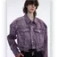 Tianlesiwei Áo khoác nam nữ mùa thu Áo khoác denim ngắn được giặt bằng đường phố cao cấp Mỹ