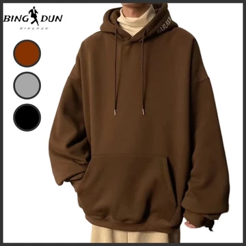 【M-5XL】Simple áo hoodie nam bigsize áo hoodie form rộng unisex áo hoodie nam nữ form rộng vintage áo hoodie mũ 2 lớp vintage phong cách hàn quốc áo hoodie dáng rộng