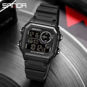 Đồng hồ đeo tay thời trang chống thấm nước Sanda 418-3 dành cho nam