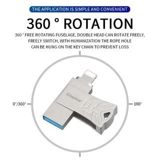Kingston Thích Hợp Cho iPhone u Disk 2TB USB3.0 Dung Lượng Lớn Flash Tốc Độ Cao Đĩa Lưu Trữ Di Động Lưu Trữ u Đĩa