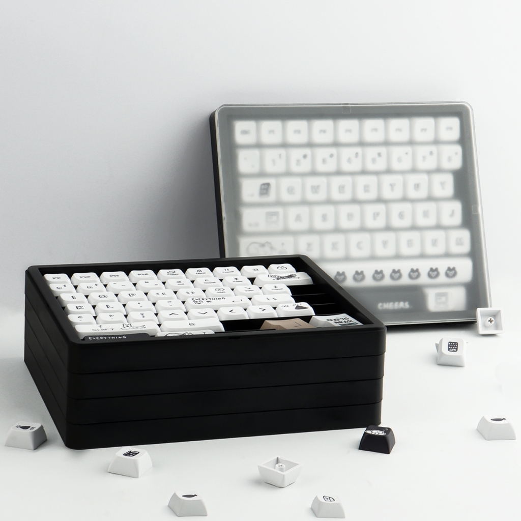 Bộ Keycaps Cherry Profile Keycaps Hộp lưu trữ Hộp lưu trữ Keycaps Khay sưu tập | BigBuy360 - bigbuy360.vn