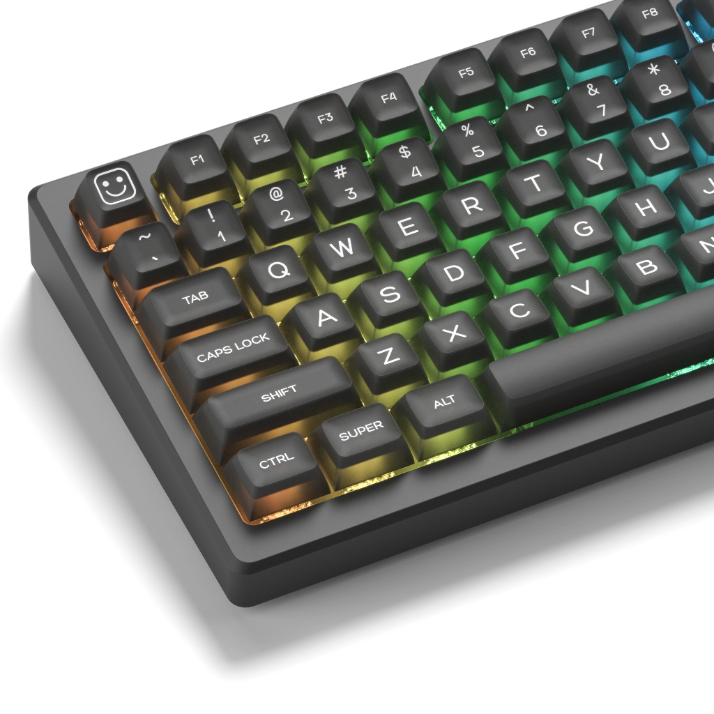 Womier 140 Phím SA Profile Keycaps Black Jade Custom Key Caps Set | BigBuy360 - bigbuy360.vn