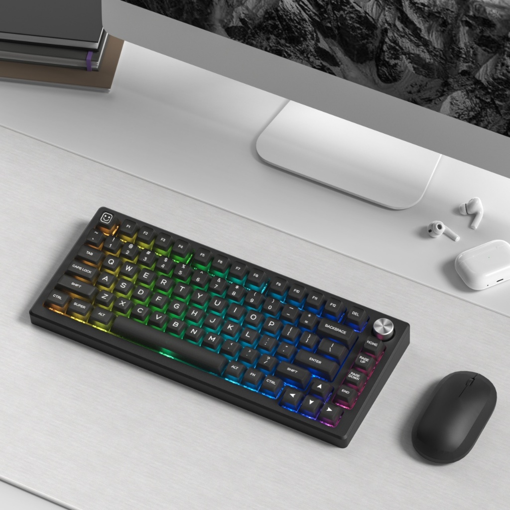 Womier 140 Phím SA Profile Keycaps Black Jade Custom Key Caps Set | BigBuy360 - bigbuy360.vn