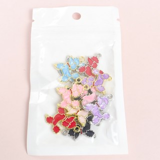 10 Chiếc Đáng Yêu Poodle Thú Cưng Chó Con Men Quyến Rũ Thời Trang Vui Vẻ Vòng Cổ, Vòng Tay, Bông Tai, Móc Chìa Khóa Và Nhiều Dự Án Sáng Tạo DIY Nhiều Màu Sắc Chó Bông Tạo Kiểu Nhỏ Giọt Dầu Hợp Kim Mặt Dây Chuyền