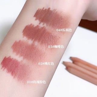Cực Gỗ Son Lót Môi Ngọt Bạc Hà Tự Nhiên Mờ Mịn Chống Thấm Nước Lâu Dài Trang Điểm Môi 3D