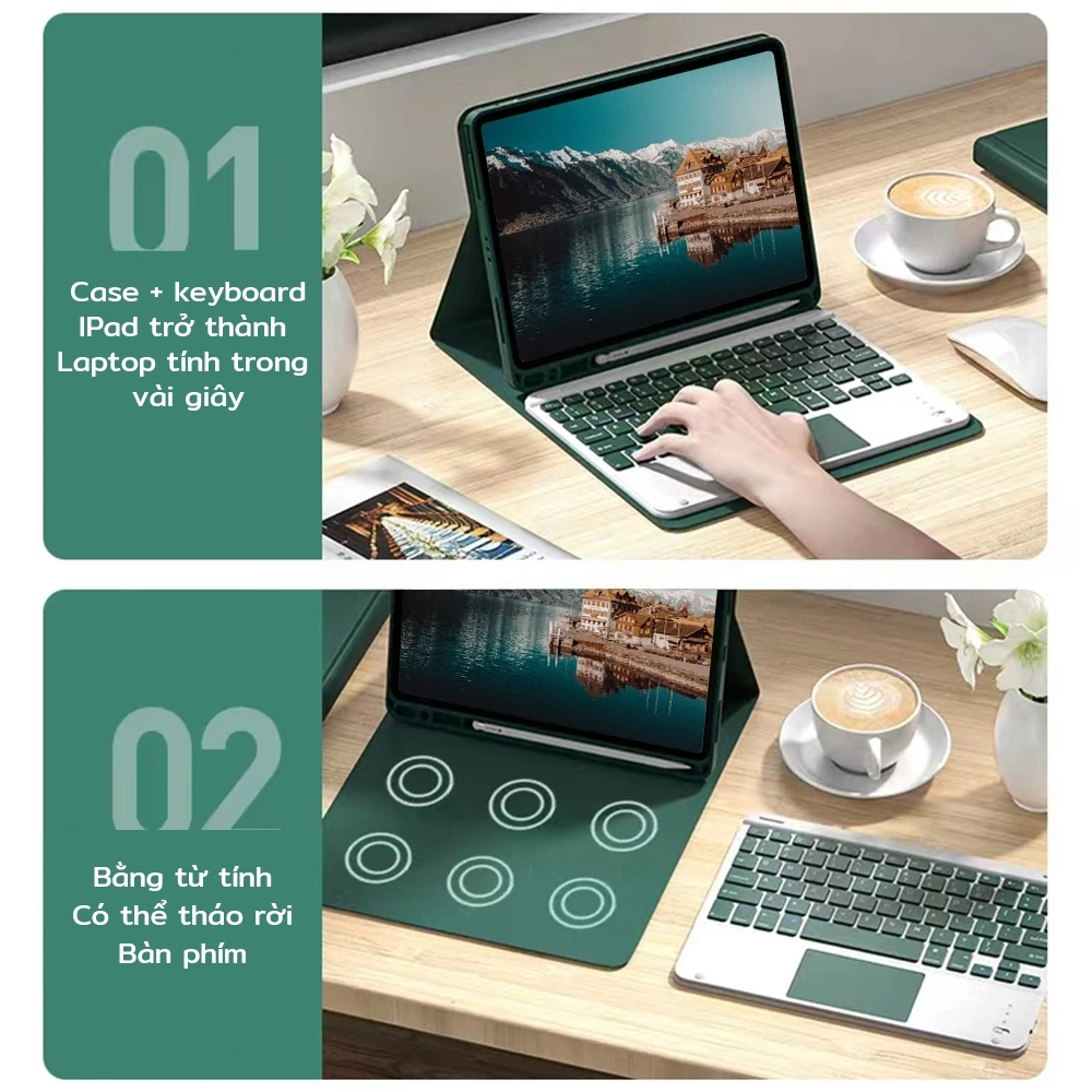 Vỏ Da Cho iPad Gen 11 A16 Air 4 5 10.9 Gen 10th Air 6th 11 M3 M4 13 2026 Pro M5 11 12.9 Gen 9 8 7 10