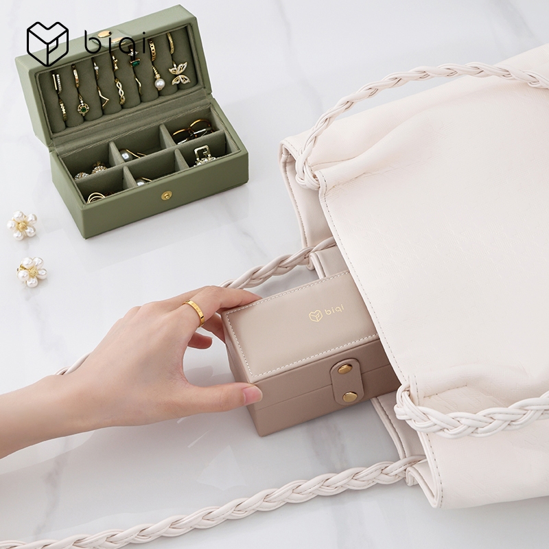 Casegrace Hộp Trang Sức Tổ Chức Lưu Trữ Bông Tai Vòng Cổ Bảo Quản Quà Tặng
