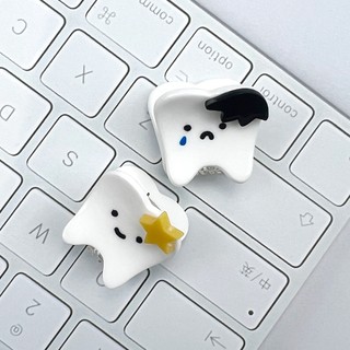 2 Chiếc Sáng Tạo Ngộ nghĩnh Răng Kẹp Tóc Mini Cá Mập Kẹp Mũ Đội Đầu Bé Gái Nữ Dễ Thương Kẹp Tóc Nha Sĩ Mũ Đội Đầu Quà Tặng