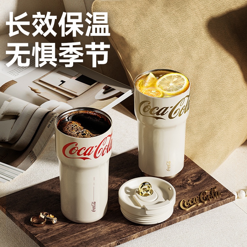Ảnh Insulated cup Germ capacity 700ml 316 grade stainless steel material Coca Cola Co branded Coffee Cup 2