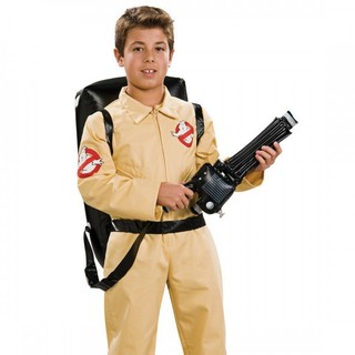 Chủ đề phim dành cho trẻ em Ghostbusters Trang phục với Proton Pack Phụ kiện Bé trai Halloween Ma Trang phục Trường học Trẻ em Cosplay Đảng Carnival Sân khấu Thể hiện Bộ trang phục lạ mắt