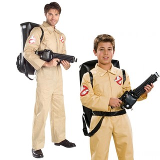 Chủ đề phim dành cho trẻ em Ghostbusters Trang phục với Proton Pack Phụ kiện Bé trai Halloween Ma Trang phục Trường học Trẻ em Cosplay Đảng Carnival Sân khấu Thể hiện Bộ trang phục lạ mắt