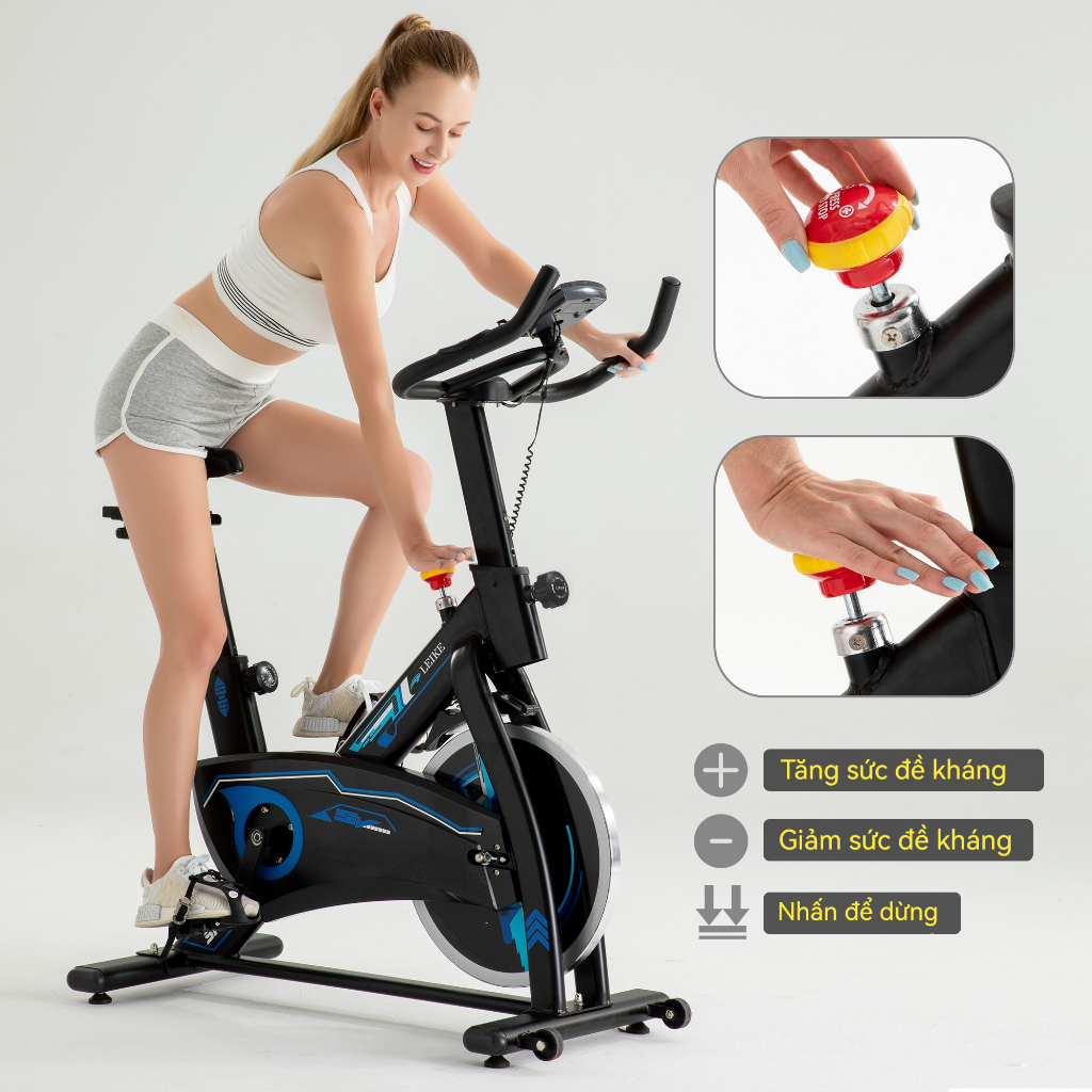 Xe Đạp Tập Thể Dục Trong Nhà, Thiết Bị Gym Nhỏ, Bàn Đạp Im Lặng