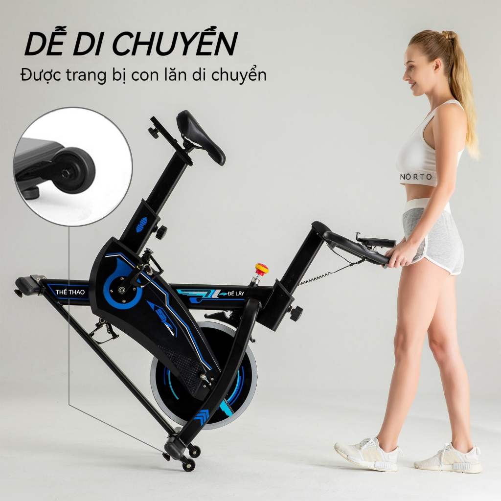 Xe Đạp Tập Thể Dục Trong Nhà, Thiết Bị Gym Nhỏ, Bàn Đạp Im Lặng