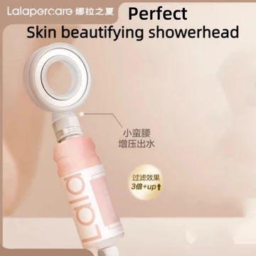 Perfect Lalapercare skin Beauty Filter Đầu phun nước Lọc vòi hoa sen Làm đẹp vòi hoa sen Bộ lọc vòi hoa sen da của bạn Vòi hoa sen không gian Vòi hoa sen xấu Vòi hoa sen