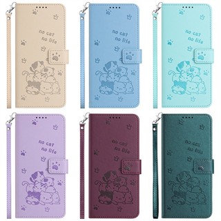 Ốp Lật Ví Da Thú Cưng Dễ Thương Cho Infinix Note GT Hot Smart 9 Zero 8 20 40 40X 40i 50 50i Pro Plus 4G 5G Khe Cắm Thẻ Ốp điện thoại