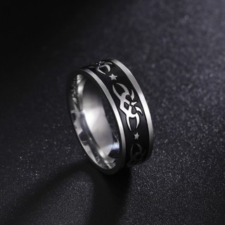 SKYRIM Nhẫn Nam Nữ Đơn Giản Họa Tiết Chữ Thập Nhẫn Trang Sức Thời Trang Jewelry