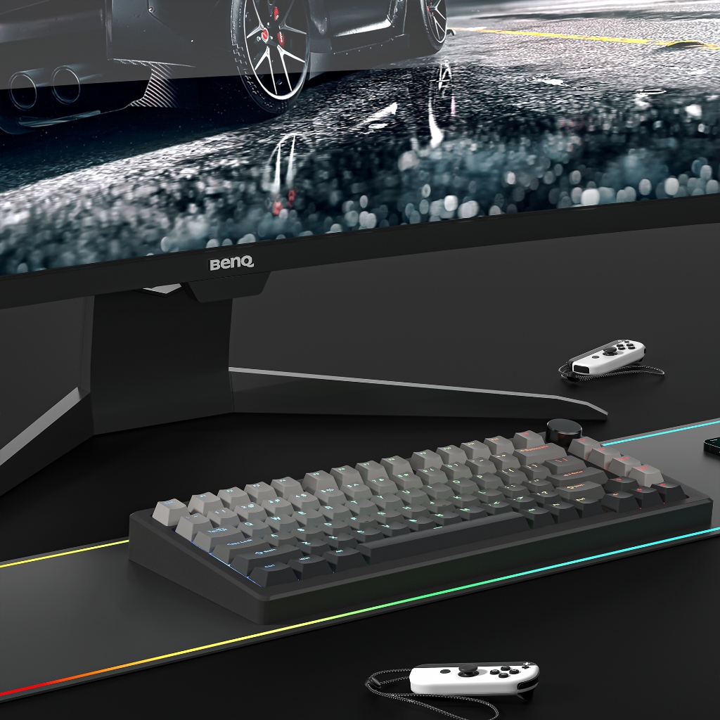 Womier 132 Phím Dark Shadow Keycaps Double Shot PBT Shine Through Key Caps cho Cherry Gateron MX Switch Bàn phím chơi game cơ học | BigBuy360 - bigbuy360.vn