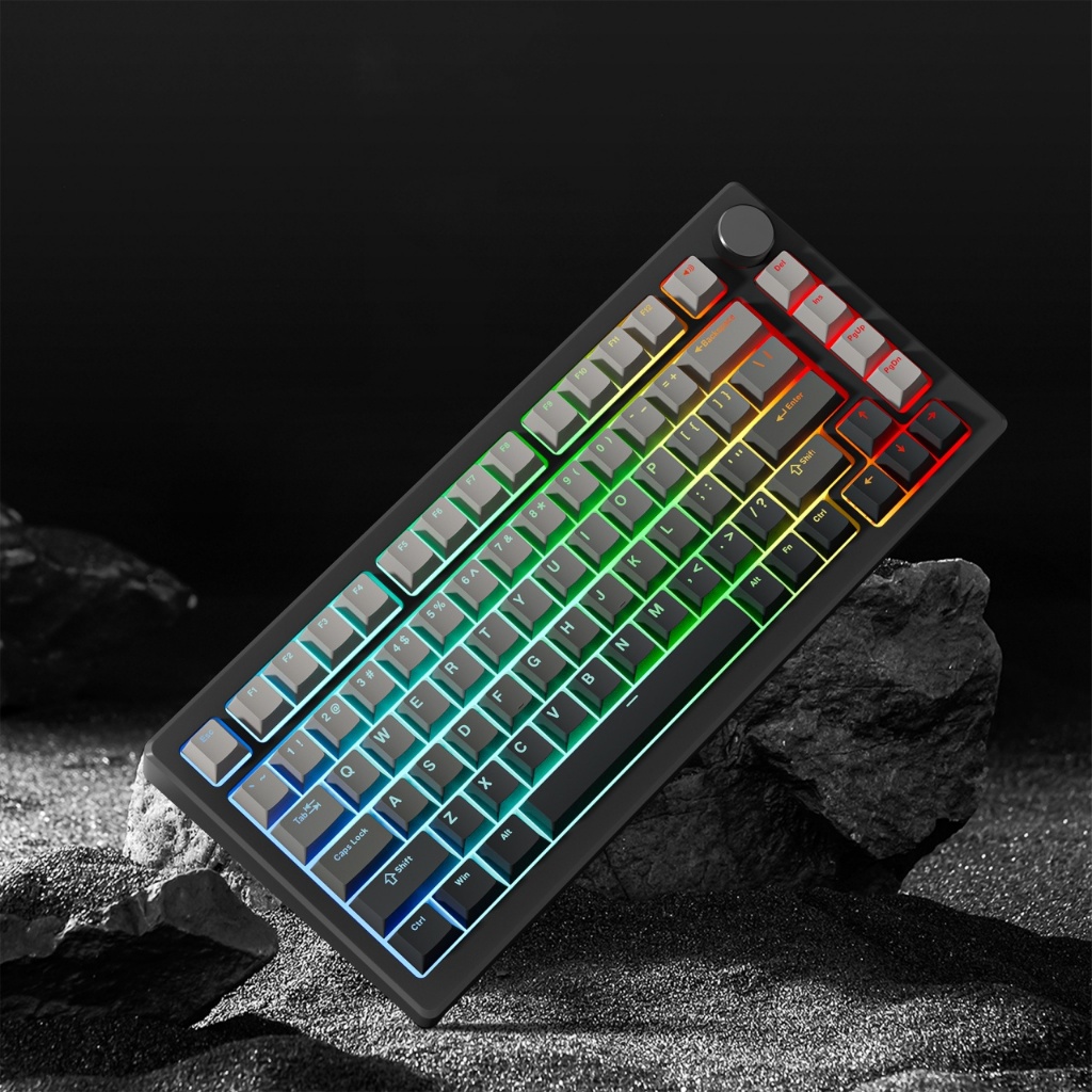 Womier 132 Phím Dark Shadow Keycaps Double Shot PBT Shine Through Key Caps cho Cherry Gateron MX Switch Bàn phím chơi game cơ học | BigBuy360 - bigbuy360.vn