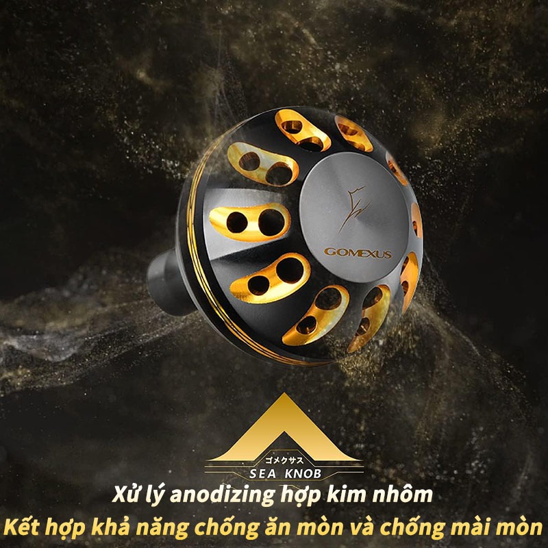 Ảnh Núm tay cầm máy câu cá GOMEXUS 45mm/ 47mm B45-47 chuyển đổi 5K sang 20K cao cấp cho Shimano STRADIC SW TWIN POWER SW 2
