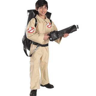 Chủ đề phim dành cho trẻ em Ghostbusters Trang phục với Proton Pack Phụ kiện Bé trai Halloween Ma Trang phục Trường học Trẻ em Cosplay Đảng Carnival Sân khấu Thể hiện Bộ trang phục lạ mắt