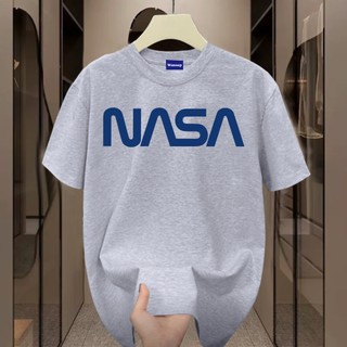 ✨Hàng có sẵn✨WASSUP NASA American Vintage-Áo thun nam mới! 100% cotton, thời trang, Unisex