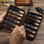 Hiram Da Thật Chính Hãng Retro Dây Đeo Đồng Hồ Hộp Sắp Xếp 12 Khe Nam Dây Đeo Đồng Hồ Du Lịch Túi Bảo Quản Dây Đồng Hồ Cho Vòng Tay Apple — ảnh 1