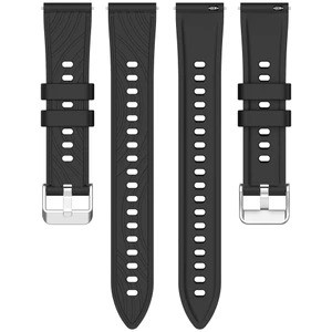 Dây đeo đa năng silicon 18mm 20mm 22mm cho Honor Watch SE GS3 GS4 4Pro dây kết cấu cho ticwatch 2 E E2 E3 pro pro3 proX GTH GTX watchband