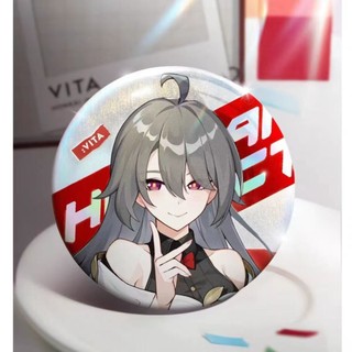 Honkai Impact 3 Theresa Vita Trò Chơi Huy Hiệu Nút Cài Áo Cosplay Bộ Sưu Tập Đồ Chơi Túi Trang Trí Quà Tặng