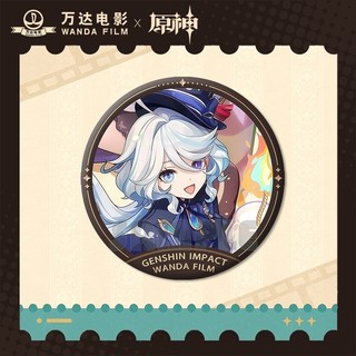Trò Chơi Genshin Tác Động Furina Nahida Zhongli Klee Huy Hiệu Nút Thổ Cẩm Chân Cosplay Bộ Sưu Tập Đồ Chơi Túi Trang Trí Quà Tặng