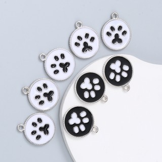 10 Chiếc Dễ Thương Chó Xương Paw Men Thú Cưng Đáng Yêu Mặt Dây Cho Trang Sức Handmade Phát Hiện Quà Tặng