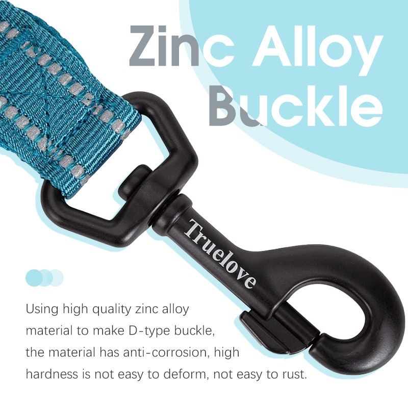 TRUELOVE Dây Xích Nylon 200cm Cho Chó Mèo, Đi Bộ & Huấn Luyện