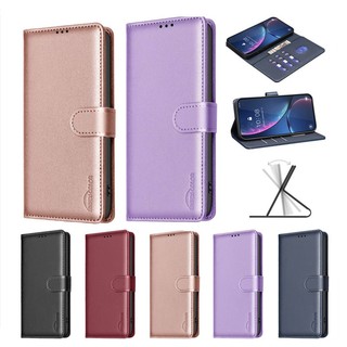 Ốp Lưng Cho Samsung Galaxy S21 S22 S23 S24 FE Pro Lite Ultra Plus Ốp Lưng Khe Cắm Thẻ Đứng Da Lật Ví Bao Da