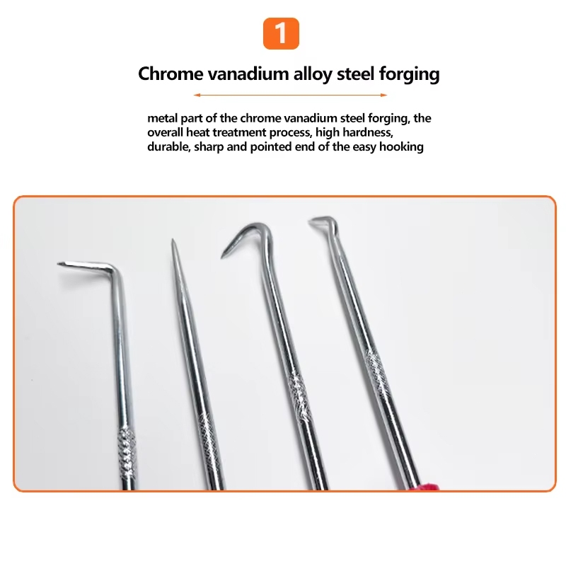 Seametal 4 Móc Xe Ô Tô Chọn Bộ O Vòng Dầu Con Dấu Gioăng Kéo Tẩy Sửa Chữa Công Cụ Bảo Trì
