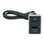 23x34mm Sạc Xe Hơi PD Type-C + QC3.0 USB Kép Sạc Nhanh Ổ Cắm Điện Ổ Cắm Cho Xe Toyota Mới