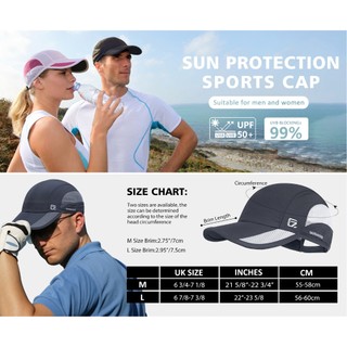 Mũ Lưỡi Trai Thể Thao Unisex Nhanh Khô Bảo Vệ Chống Nắng M37