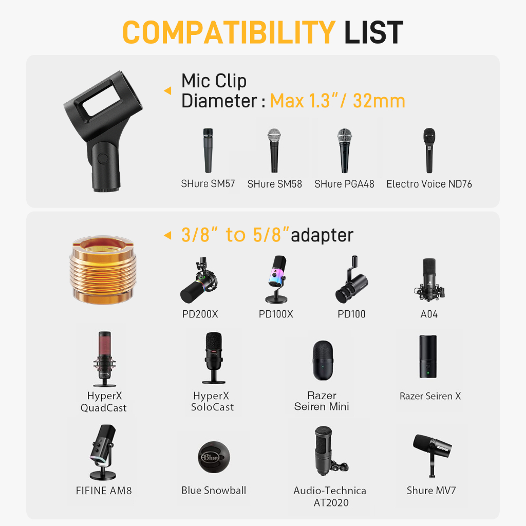 Giá đỡ gắn micro MAONO BA20 chuyên nghiệp | BigBuy360 - bigbuy360.vn