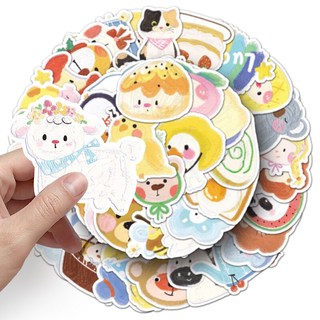 Bộ 50 Tranh Sơn Dầu Hoạt Hình Dán Laptop Xe Đạp Skateboar Kid DIY Graffiti Chống Thấm Nước Miếng Dán