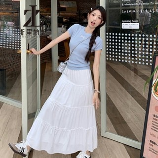 ZHELIHANGFEI Gợi Cảm Ôm Nơ Rỗng Cổ Tròn Tay Ngắn Quần Áo Nữ Thời Trang Phù Hợp Với Hàng Đầu